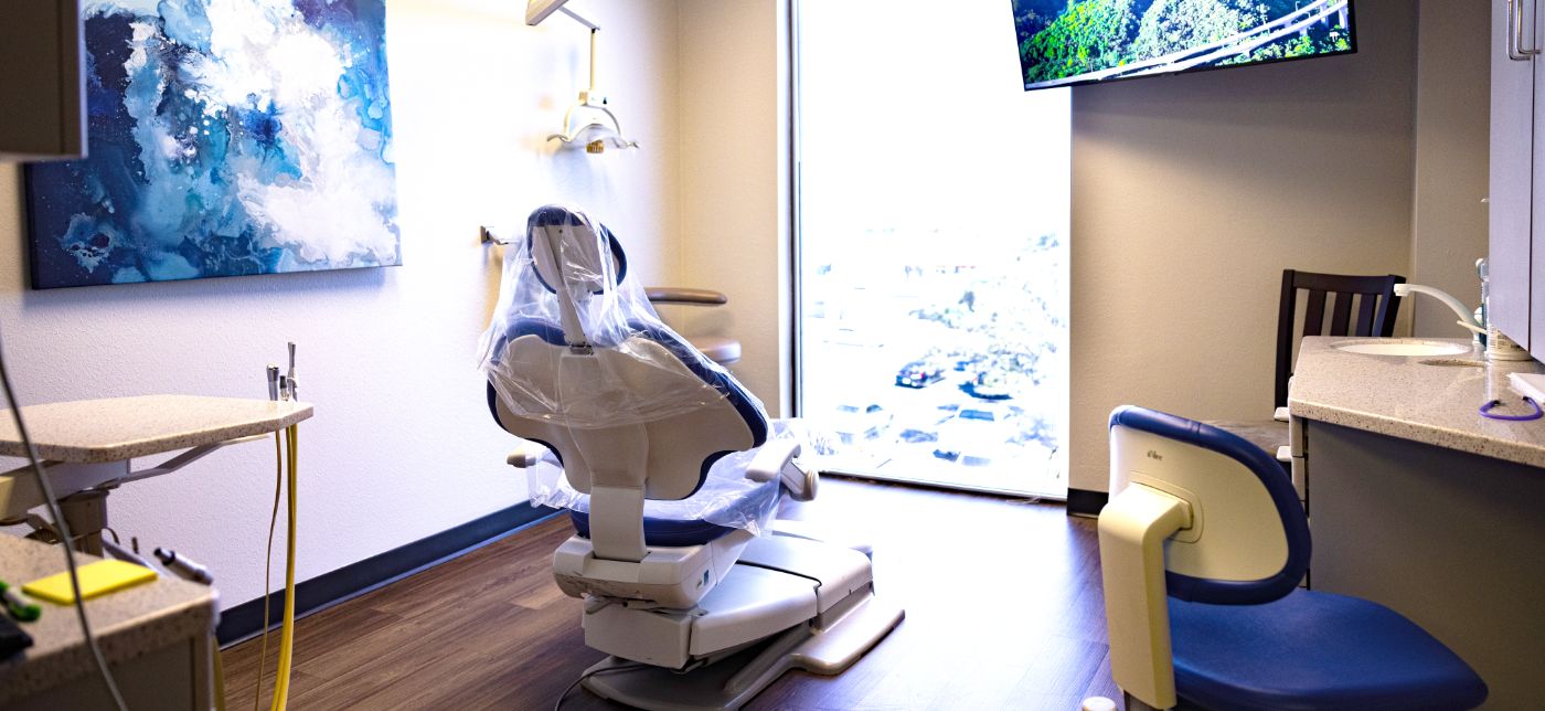 Dental treatment chair at Highland West Dental Care
